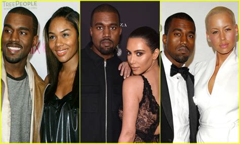 kanye west dating history